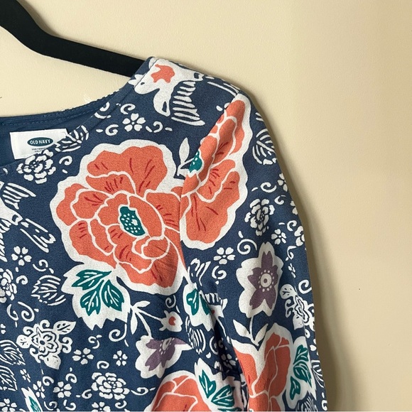 Old Navy Retro Floral Mini Summer Dress - Picture 3 of 6